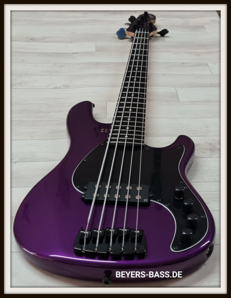 Sandberg California II Central 5 Ebony, Custom Color Violet Metallic Highgloss